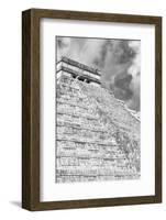 ¡Viva Mexico! B&W Collection - Chichen Itza Pyramid XVI-Philippe Hugonnard-Framed Photographic Print