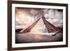 ¡Viva Mexico! B&W Collection - Chichen Itza Pyramid XX-Philippe Hugonnard-Framed Photographic Print