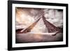 ¡Viva Mexico! B&W Collection - Chichen Itza Pyramid XX-Philippe Hugonnard-Framed Photographic Print