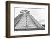 ¡Viva Mexico! B&W Collection - Chichen Itza Pyramid XXII-Philippe Hugonnard-Framed Photographic Print