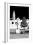 ¡Viva Mexico! B&W Collection - Courtyard of a Church in Puebla II-Philippe Hugonnard-Framed Photographic Print