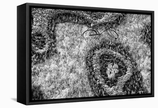 ¡Viva Mexico! B&W Collection - Earth from above II-Philippe Hugonnard-Framed Stretched Canvas