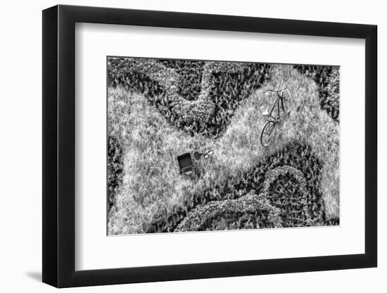 ¡Viva Mexico! B&W Collection - Earth from above-Philippe Hugonnard-Framed Photographic Print