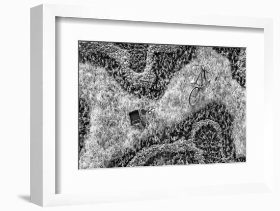 ¡Viva Mexico! B&W Collection - Earth from above-Philippe Hugonnard-Framed Photographic Print