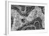 ¡Viva Mexico! B&W Collection - Earth from above-Philippe Hugonnard-Framed Photographic Print