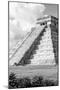 ¡Viva Mexico! B&W Collection - El Castillo Pyramid in Chichen Itza V-Philippe Hugonnard-Mounted Photographic Print