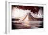 ¡Viva Mexico! B&W Collection - El Castillo Pyramid in Chichen Itza VI-Philippe Hugonnard-Framed Photographic Print