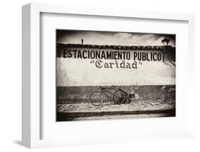 ?Viva Mexico! B&W Collection - Estacionamiento Publico-Philippe Hugonnard-Framed Photographic Print