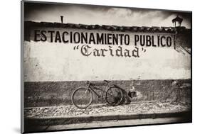 ?Viva Mexico! B&W Collection - Estacionamiento Publico-Philippe Hugonnard-Mounted Photographic Print