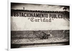 ?Viva Mexico! B&W Collection - Estacionamiento Publico-Philippe Hugonnard-Framed Photographic Print