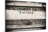 ?Viva Mexico! B&W Collection - Estacionamiento Publico-Philippe Hugonnard-Mounted Photographic Print