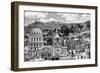 ¡Viva Mexico! B&W Collection - Guanajuato Cityscape-Philippe Hugonnard-Framed Photographic Print