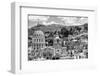 ¡Viva Mexico! B&W Collection - Guanajuato Cityscape-Philippe Hugonnard-Framed Photographic Print