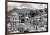 ¡Viva Mexico! B&W Collection - Guanajuato Cityscape-Philippe Hugonnard-Framed Photographic Print