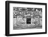 ¡Viva Mexico! B&W Collection - Hochob Mayan Pyramids II - Campeche-Philippe Hugonnard-Framed Photographic Print