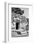 ¡Viva Mexico! B&W Collection - Hochob Mayan Pyramids V - Campeche-Philippe Hugonnard-Framed Photographic Print