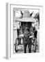 ¡Viva Mexico! B&W Collection - Horse with a straw Hat II-Philippe Hugonnard-Framed Photographic Print