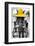 ¡Viva Mexico! B&W Collection - Horse with Yellow straw Hat-Philippe Hugonnard-Framed Photographic Print