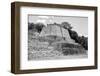 ¡Viva Mexico! B&W Collection - Maya Archaeological Site III - Edzna-Philippe Hugonnard-Framed Photographic Print