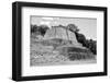 ¡Viva Mexico! B&W Collection - Maya Archaeological Site III - Edzna-Philippe Hugonnard-Framed Photographic Print