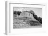 ¡Viva Mexico! B&W Collection - Maya Archaeological Site III - Edzna-Philippe Hugonnard-Framed Photographic Print