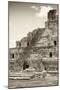 ?Viva Mexico! B&W Collection - Maya Archaeological Site IV - Campeche-Philippe Hugonnard-Mounted Photographic Print