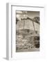 ¡Viva Mexico! B&W Collection - Maya Archaeological Site IV - Edzna-Philippe Hugonnard-Framed Photographic Print