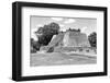 ¡Viva Mexico! B&W Collection - Maya Archaeological Site VIII - Edzna-Philippe Hugonnard-Framed Photographic Print