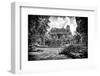 ¡Viva Mexico! B&W Collection - Mayan Ruins II-Philippe Hugonnard-Framed Photographic Print