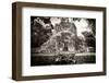 ¡Viva Mexico! B&W Collection - Mayan Ruins III-Philippe Hugonnard-Framed Photographic Print