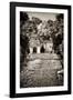 ¡Viva Mexico! B&W Collection - Mayan Ruins in Palenque III-Philippe Hugonnard-Framed Photographic Print