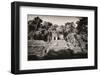 ¡Viva Mexico! B&W Collection - Mayan Ruins in Palenque-Philippe Hugonnard-Framed Photographic Print