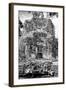 ¡Viva Mexico! B&W Collection - Mayan Ruins VI-Philippe Hugonnard-Framed Photographic Print