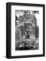 ¡Viva Mexico! B&W Collection - Mayan Ruins VI-Philippe Hugonnard-Framed Photographic Print