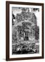 ¡Viva Mexico! B&W Collection - Mayan Ruins VI-Philippe Hugonnard-Framed Photographic Print