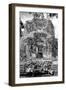 ¡Viva Mexico! B&W Collection - Mayan Ruins VI-Philippe Hugonnard-Framed Premium Photographic Print