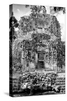 ¡Viva Mexico! B&W Collection - Mayan Ruins VI-Philippe Hugonnard-Stretched Canvas