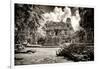 ¡Viva Mexico! B&W Collection - Mayan Ruins-Philippe Hugonnard-Framed Photographic Print