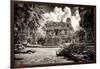 ¡Viva Mexico! B&W Collection - Mayan Ruins-Philippe Hugonnard-Framed Photographic Print