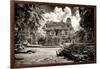 ¡Viva Mexico! B&W Collection - Mayan Ruins-Philippe Hugonnard-Framed Photographic Print