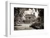 ¡Viva Mexico! B&W Collection - Mayan Ruins-Philippe Hugonnard-Framed Photographic Print