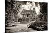¡Viva Mexico! B&W Collection - Mayan Ruins-Philippe Hugonnard-Stretched Canvas