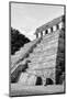 ¡Viva Mexico! B&W Collection - Mayan Temple of Inscriptions III - Palenque-Philippe Hugonnard-Mounted Photographic Print