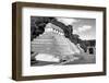 ¡Viva Mexico! B&W Collection - Mayan Temple of Inscriptions in Palenque II-Philippe Hugonnard-Framed Photographic Print