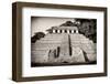 ¡Viva Mexico! B&W Collection - Mayan Temple of Inscriptions IV - Palenque-Philippe Hugonnard-Framed Photographic Print