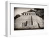 ¡Viva Mexico! B&W Collection - Mayan Temple of Inscriptions IV - Palenque-Philippe Hugonnard-Framed Photographic Print