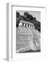 ¡Viva Mexico! B&W Collection - Mayan Temple of Inscriptions IX - Palenque-Philippe Hugonnard-Framed Photographic Print