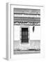 ¡Viva Mexico! B&W Collection - Mexican Facade-Philippe Hugonnard-Framed Photographic Print