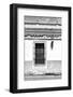 ¡Viva Mexico! B&W Collection - Mexican Facade-Philippe Hugonnard-Framed Photographic Print