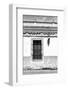 ¡Viva Mexico! B&W Collection - Mexican Facade-Philippe Hugonnard-Framed Photographic Print